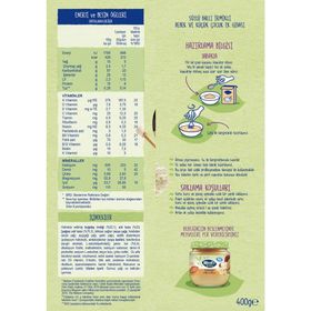 Hero Baby 2x400 gr Sütlü İrmikli Ballı Kaşık Maması