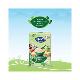 Hero Baby 2x400 gr Sütlü Meyveli 8 Tahıllı Kaşık Maması