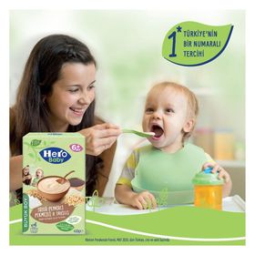 Hero Baby 2x400 gr Sütlü Peynirli Pekmezli 8 Tahıllı Kaşık Maması