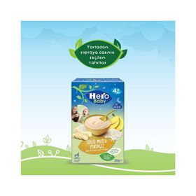 Hero Baby 4+ Ay 200 gr Gece Sütlü Muzlu Pirinçli Ek Gıda