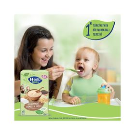 Hero Baby 6-36 Ay 200 gr Sütlü Peynirli Pekmezli 8 Tahıllı Kaşık Maması