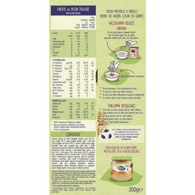 Hero Baby 6+ Ay 200 gr Sütlü Meyveli 8 Tahıllı Kaşık Maması