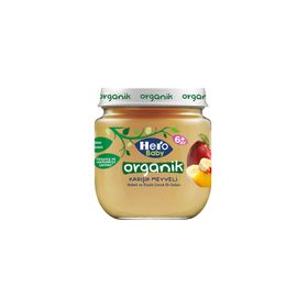 Hero Baby 6x120 gr Organik Karışık Meyve Püreli Kavanoz Mama