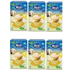 Hero Baby 6x200 gr Gece Sütlü Muzlu Pirinçli Kaşık Maması