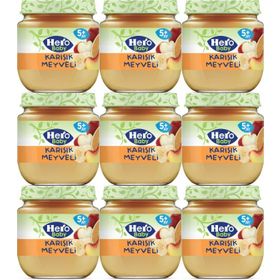 Hero Baby 9x125 gr Karışık Meyveli Kavanoz Maması