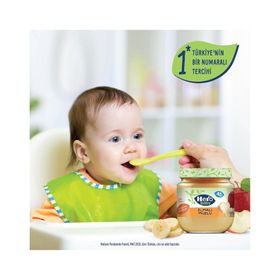 Hero Baby Elmalı Muzlu 125 gr x 6 Adet Kavanoz Maması