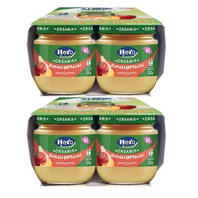 Hero Baby Elmalı Şeftalili 8x120 gr Kavanoz Maması