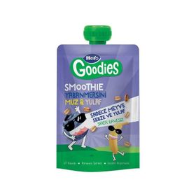 Hero Baby Goodies Yaban Mersinli Muzlu ve Yulaflı 100 gr Meyve Püresi
