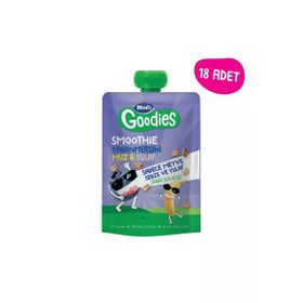Hero Baby Goodies Yaban Mersinli Muzlu ve Yulaflı 100 gr Meyve Püresi