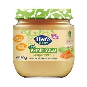Hero Baby Gourmet Karışık Sebzeli 120 gr Kavanoz Mama