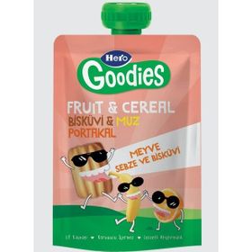 Hero Baby Hero Goodies Muz Portakal Havuç 100 gr Bisküvi