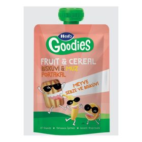 Hero Baby Hero Goodies Muz Portakal Havuç 100 gr Bisküvi