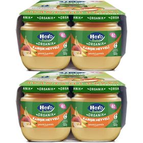Hero Baby Karışık Meyveli 8x120 gr Kavanoz Maması