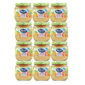 Hero Baby Karışık Meyveli Yulaflı 12x125 gr Kavanoz Maması
