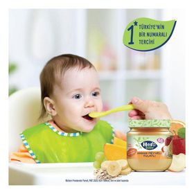 Hero Baby Karışık Meyveli Yulaflı 6x125 gr Kavanoz Maması