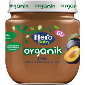 Hero Baby Organik Erik Püresi 120 gr Kavanoz Mama