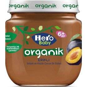 Hero Baby Organik Erik Püresi 120 gr Kavanoz Mama