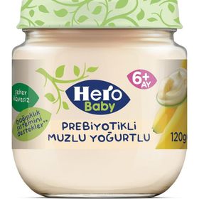 Hero Baby Prebiyotikli Muzlu Yoğurtlu 120 gr Bebek Maması