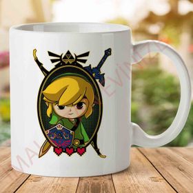 Hero of Time Portrait Legend of Zelda Baskılı Kupa