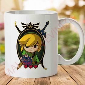 Hero of Time Portrait Legend of Zelda Baskılı Kupa