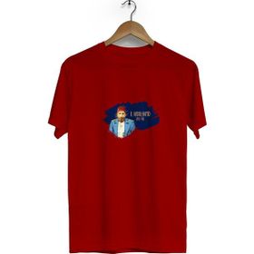 Hero Tasarım BLL1505 1.Abdulhamid Bisiklet Yaka Kısa Kollu Bordo T-shirt