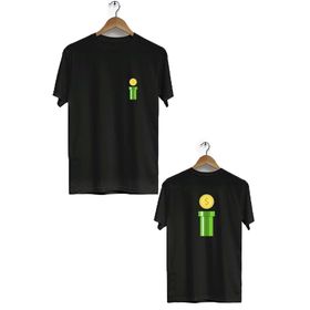 Hero Tasarım BLL1715 Siyah Erkek T-shirt
