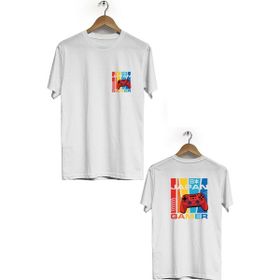 Hero Tasarım BLL1723 Beyaz Erkek T-shirt