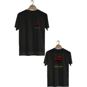 Hero Tasarım BLL176 Siyah Erkek T-shirt