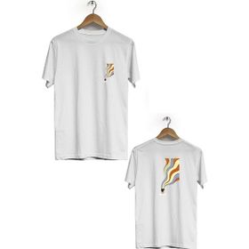 Hero Tasarım BLL229 Beyaz Erkek T-shirt