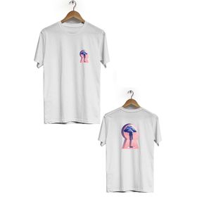 Hero Tasarım BLL231 Beyaz Erkek T-shirt