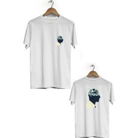 Hero Tasarım BLL234 Beyaz Erkek T-shirt
