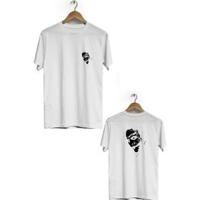 Hero Tasarım BLL2512 Beyaz Erkek T-shirt
