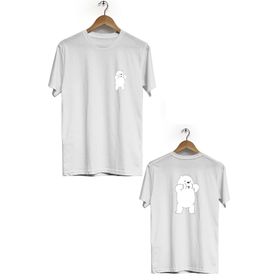 Hero Tasarım BLL252 Beyaz Erkek T-shirt