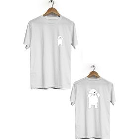 Hero Tasarım BLL252 Beyaz Erkek T-shirt