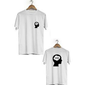 Hero Tasarım BLL2783 Beyaz Erkek T-shirt