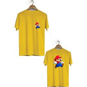 Hero Tasarım BLL2871 Sarı Erkek T-shirt