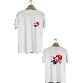 Hero Tasarım BLL2897 Beyaz Erkek T-shirt