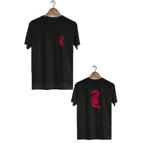 Hero Tasarım BLL2942 Siyah Erkek T-shirt
