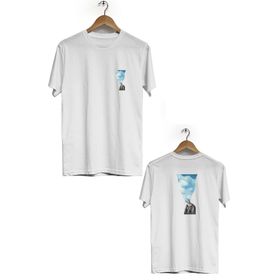 Hero Tasarım BLL321 Beyaz Erkek T-shirt