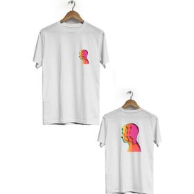 Hero Tasarım BLL323 Beyaz Erkek T-shirt