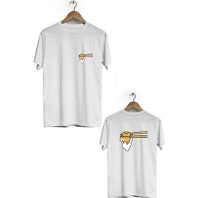 Hero Tasarım BLL3274 Beyaz Erkek T-shirt
