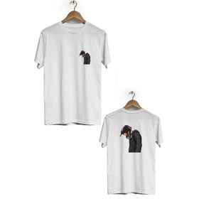 Hero Tasarım BLL3290 Beyaz Erkek T-shirt