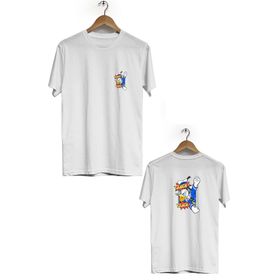 Hero Tasarım BLL3428 Beyaz Erkek T-shirt