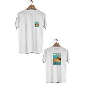 Hero Tasarım BLL358 Beyaz Erkek T-shirt