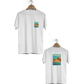 Hero Tasarım BLL358 Beyaz Erkek T-shirt