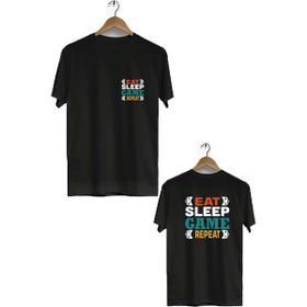 Hero Tasarım BLL489 Siyah Erkek T-shirt