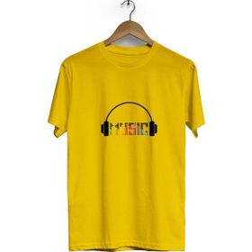 Hero Tasarım BLL496 Sarı Erkek T-shirt