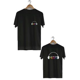 Hero Tasarım BLL496 Siyah Erkek T-shirt