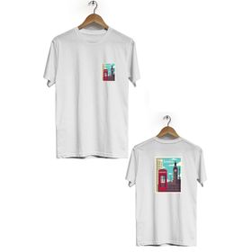 Hero Tasarım BLL540 Beyaz Erkek T-shirt
