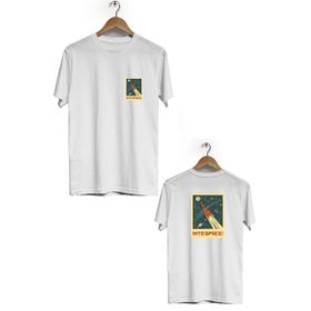 Hero Tasarım BLL577 Beyaz Erkek T-shirt